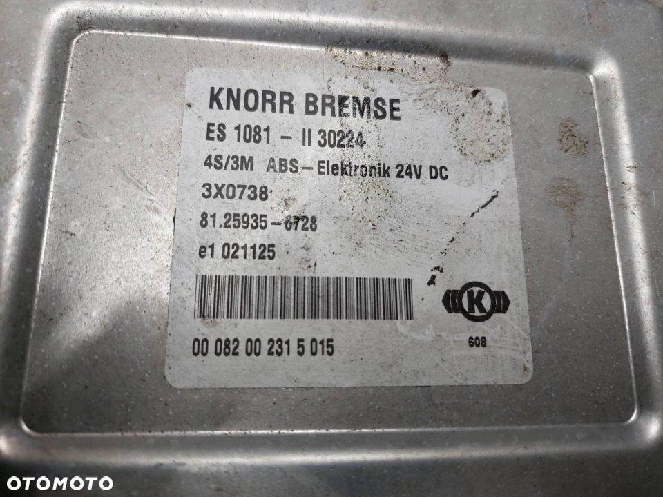 KOMPUTER STEROWNIK ABS MAN L2000 81259356728 - 3