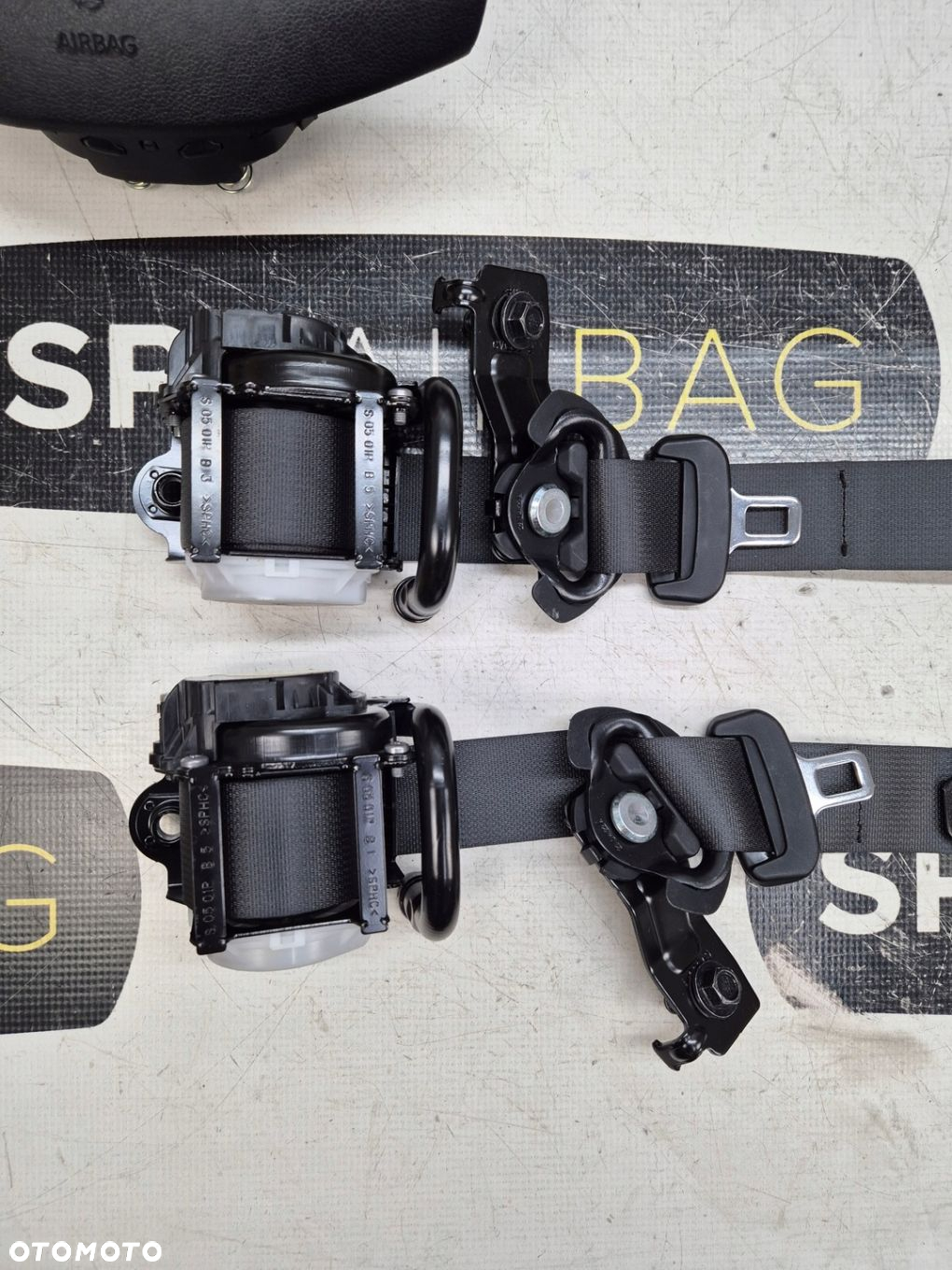 KIA EV6 DESKA ROZDZIELCZA KONSOLA KOKPIT PULPIT PODUSZKI AIRBAG AIR BAG PASY KIT SET - 8