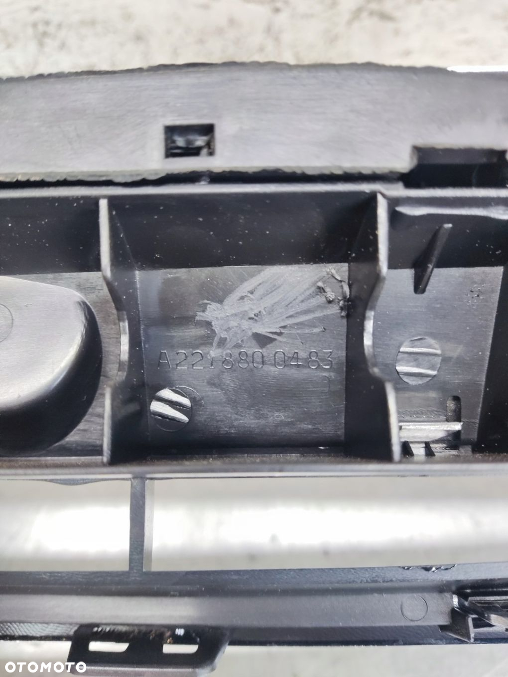 MERCEDES W221 LIFT S KLASA ATRAPA CHŁODNICY GRILL A2218800483 - 7