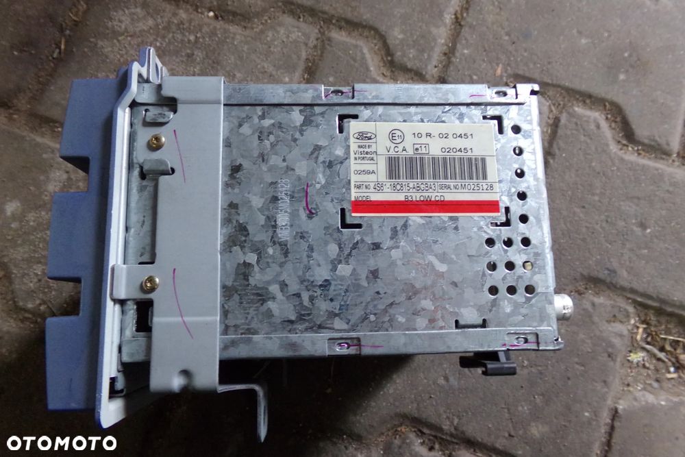 Radio Ford Fiesta 2005r. - 7