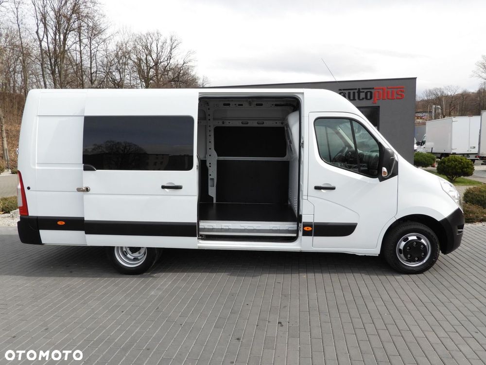 Renault MASTER FURGON TEMPOMAT PNEUMATYKA BLIŹNIACZE KOŁA KLIMATYZACJA  165KM - 9