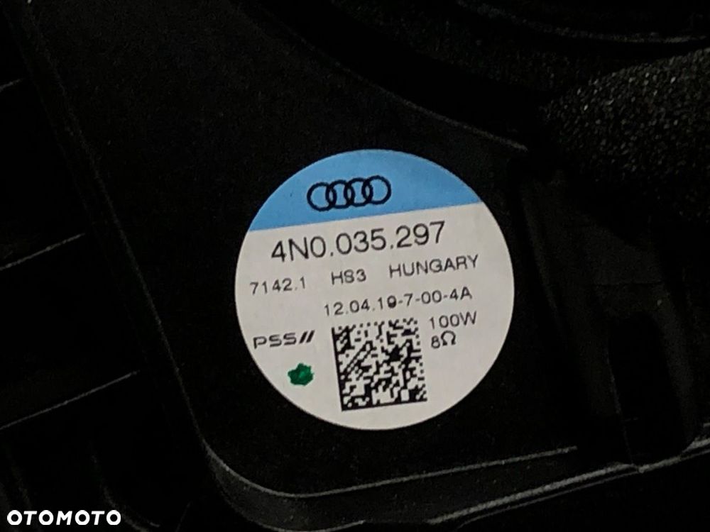 GŁOŚNIKI KOMPLET  AUDI A8 D5 (4N2, 4N8) 2017 - 2022 50 TDI Mild Hybrid quattro 210 kW [286 KM] - 22