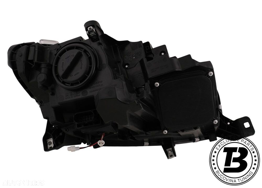 Faruri LED compatibile cu Mercedes ML W166 Black Design - 14