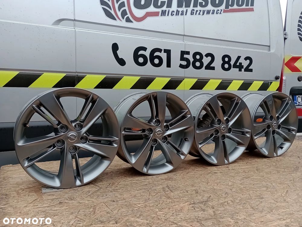 FELGI ALUMINIOWE 5x115 R17 7,5J ET45 GM CZUJNIKI TPMS OPEL ANTARA ASTRA GTC ASTRA J CASCADA INSIGNIA II ZAFIRA C - 2