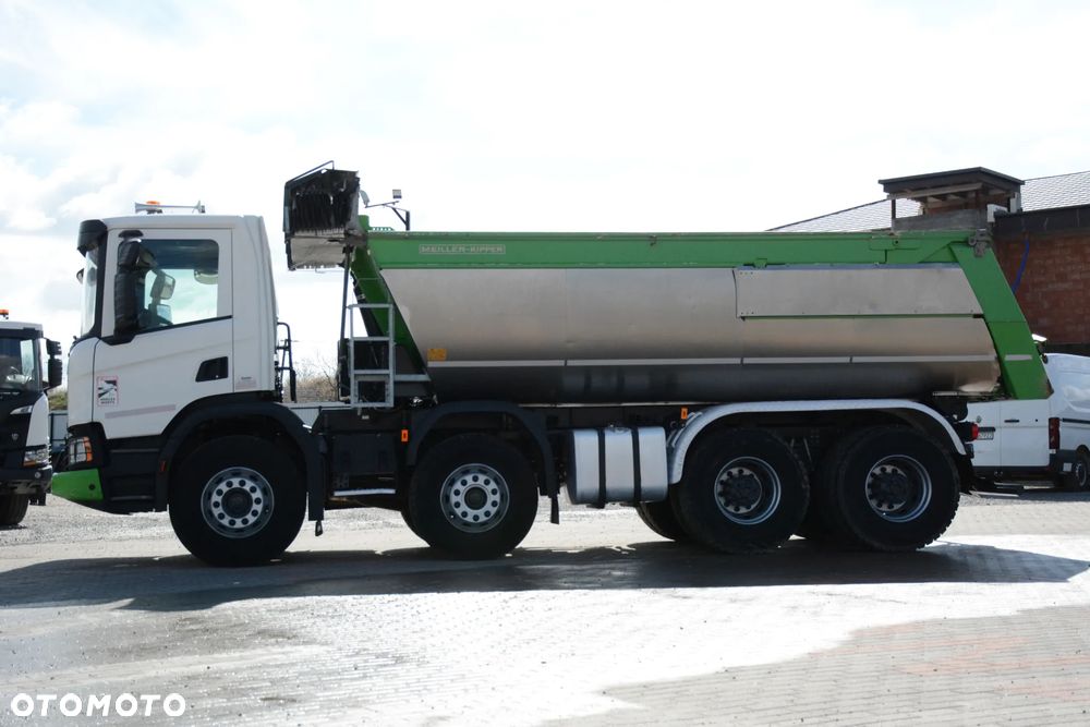 Scania P 410 XT / 2019r / 8x4 / MEILLER KIPPER / Retarder / Mulda / Duża ładowność / Na zwolnicach - 7