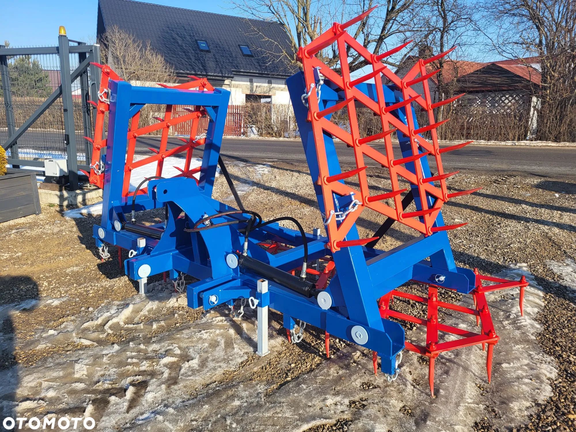 BRONY POLOWE HYDRAULICZNIE SKŁADANE 5 pól/2 siłowniki / solidna rama / 20Ph - 1
