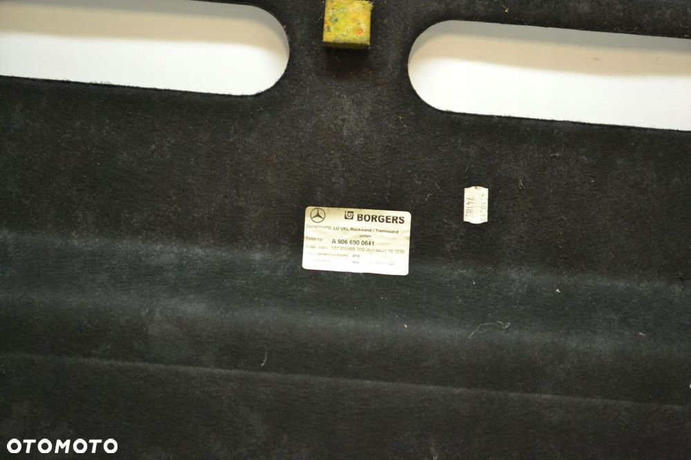 MERCEDES SPRINTER W906 906 WYGŁUSZENIE ŚCIANY GRODZIOWEJ MAX A9066900641 - 4