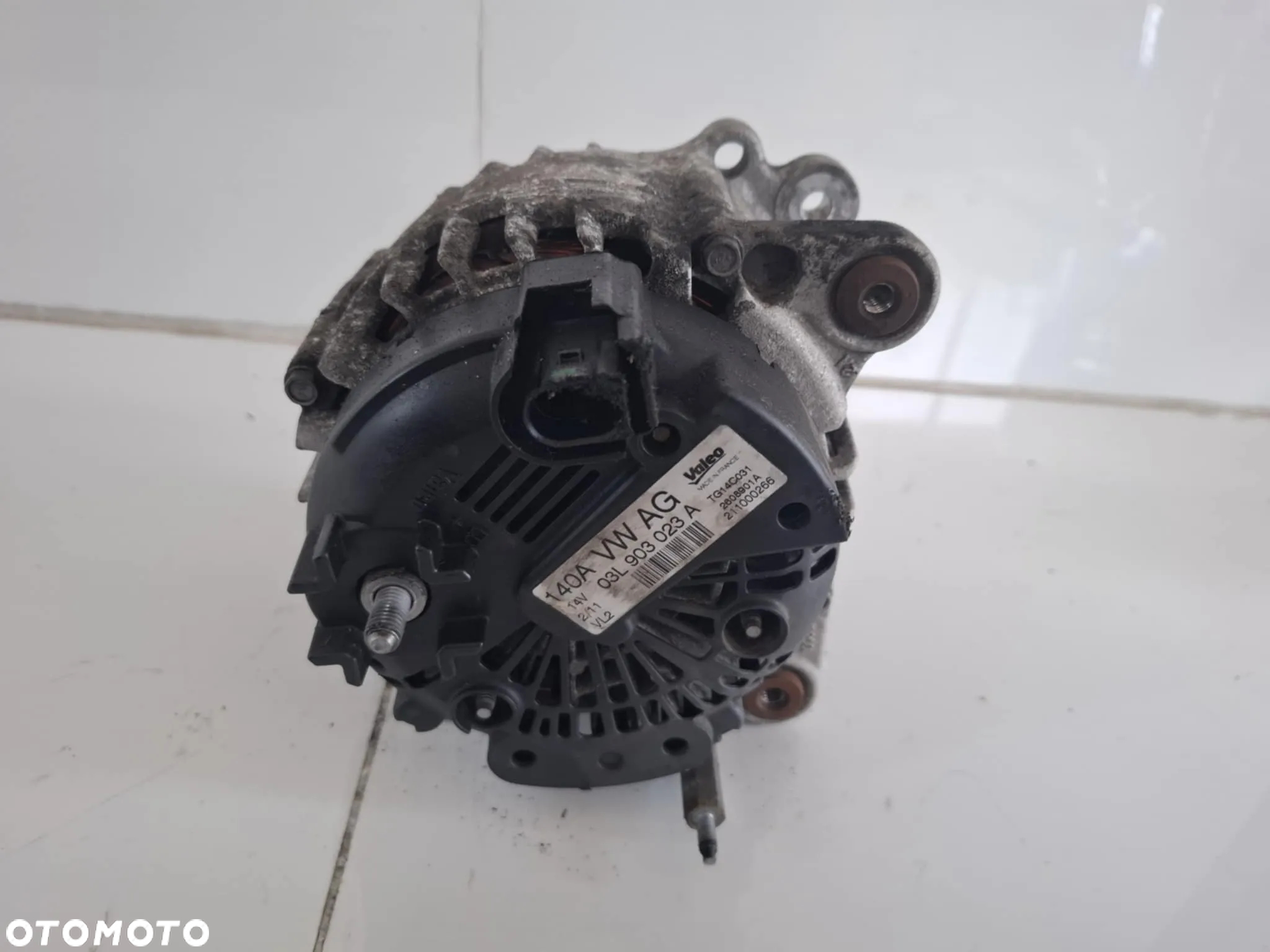 ALTERNATOR 140a VW TIGUAN I 5N GOLF V VI 2.0 TDI CBA CBD CFH CFF 03L903023a - 4