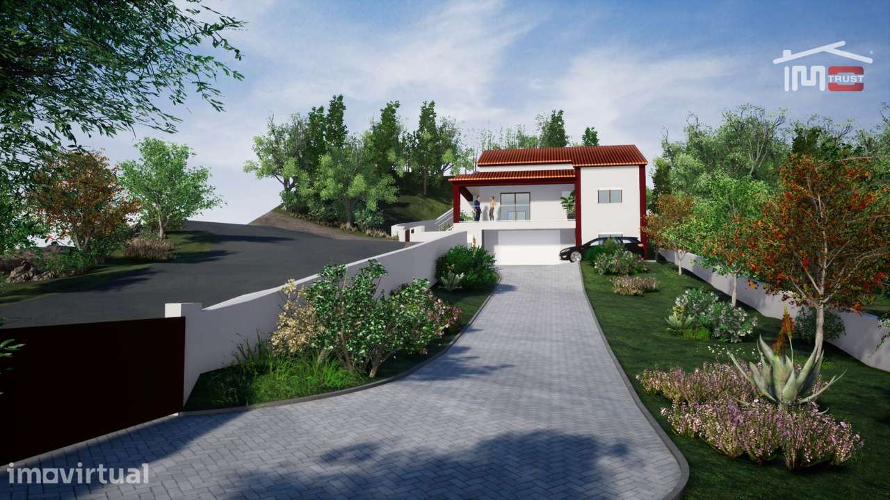Terreno para moradia com projeto aprovado, situado em Alburitel, Ourém - Grande imagem: 3/13