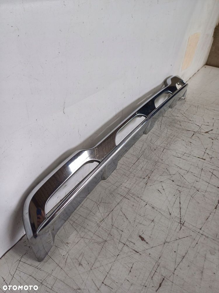dokładka spoiler zderzaka tył chrom mercedes glb a247 - 2