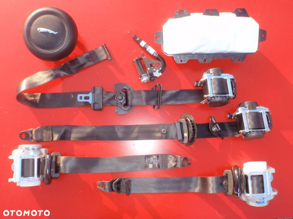 JAGUAR E-PACE DESKA KONSOLA KOKPIT PULPIT PÓŁKA PARAPET AIRBAG PODUSZKI POWIETRZNE KIEROWCY PASAŻERA oryginał wymiana AIRBAG PASY Raz2 !!! - 8