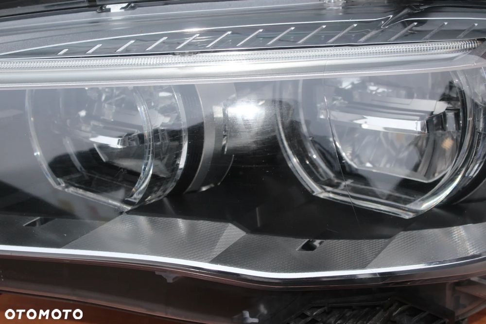 LAMPA LEWY PRZÓD PRZEDNIA LEWA ADAPTIVE LED BMW X5 F15 X6 F16 KOMPLETNA EUROPA ŁADNA ORYGINAŁ - 3