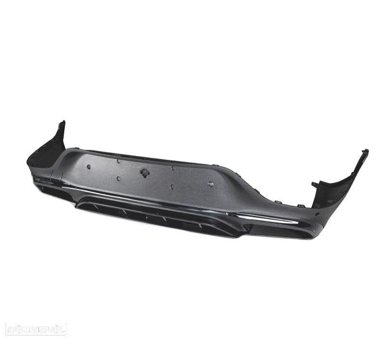 DIFUSOR MERCEDES GLC C253 COUPE AMG 20- LOOK GLC63 PRETO - 4