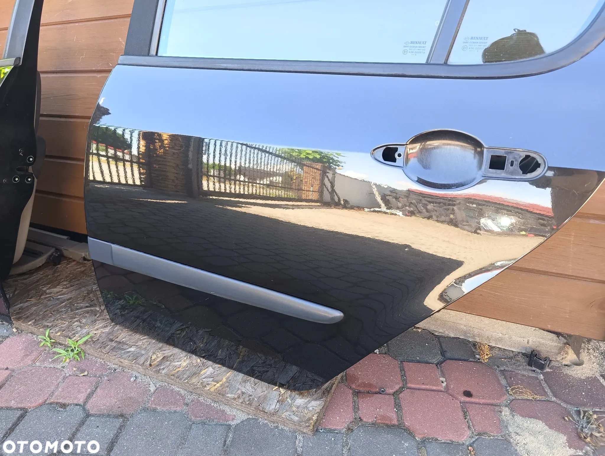 Drzwi lewy przód lewe przednie lewy tył lewe tylne Renault Modus NV676 - 8