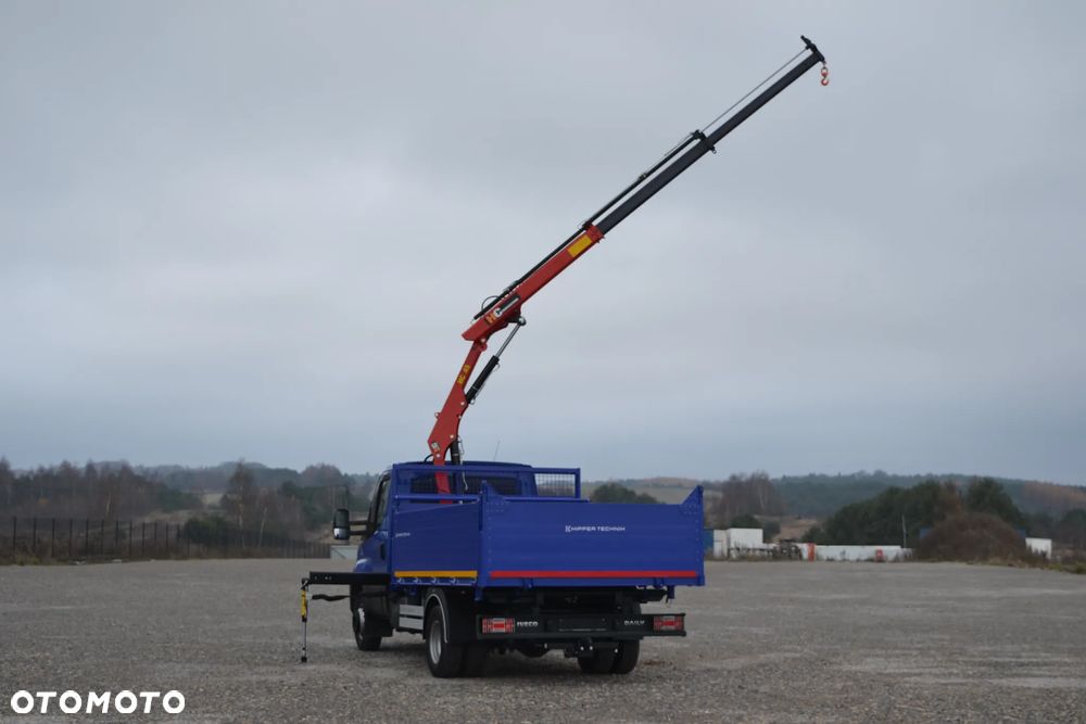 Iveco 72-180 72C18 Nowy 3-stronny WYWROT Kiper Wywrotka Żuraw HDS HC 45A2 SALON PL - 18