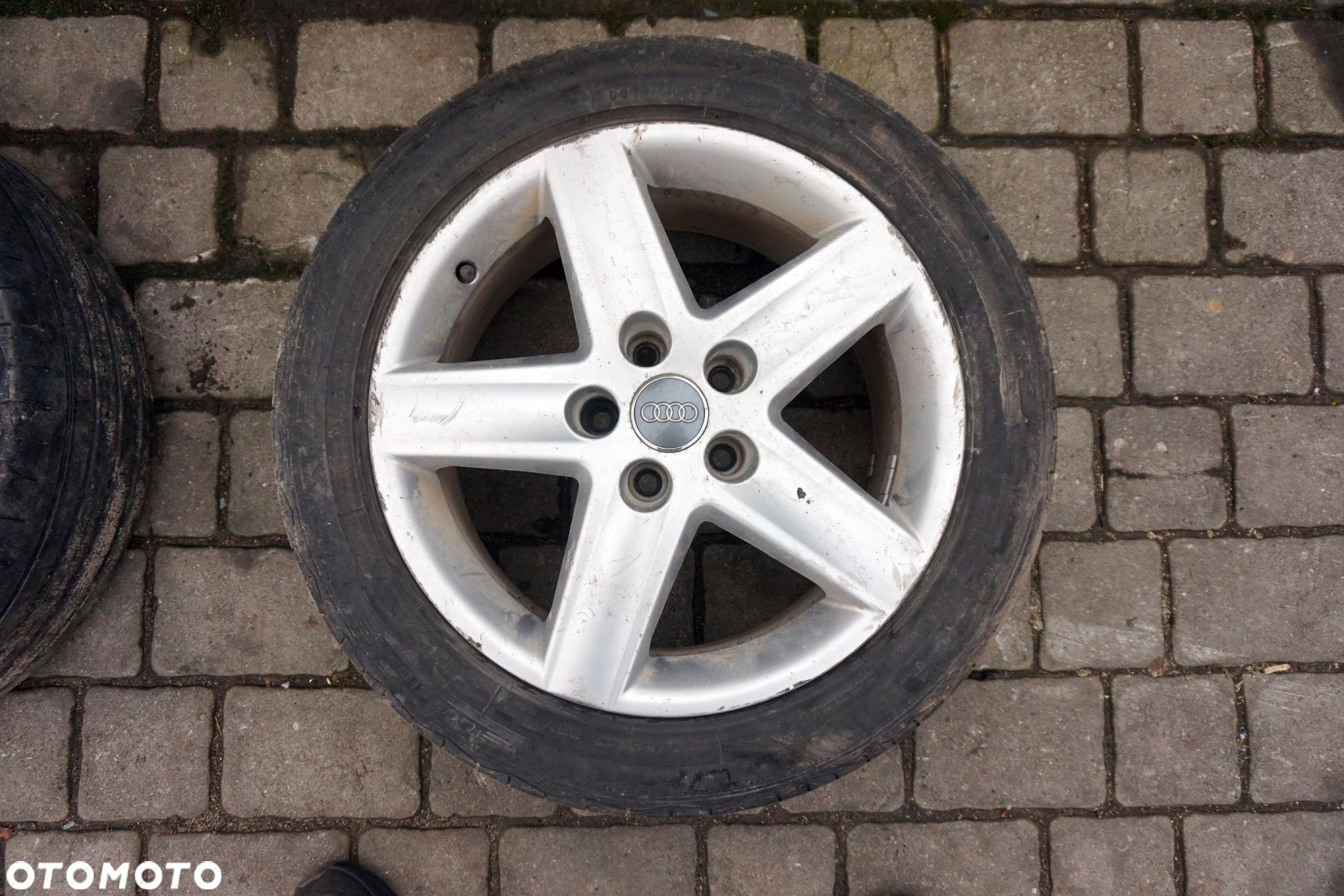 KOŁA FELGI ALUFELGI A6 C6 17 5X112 ET45 4F0601025AF Z17 17 5x112 17 5X112 ET45 AUDI 2004-2008 - 4