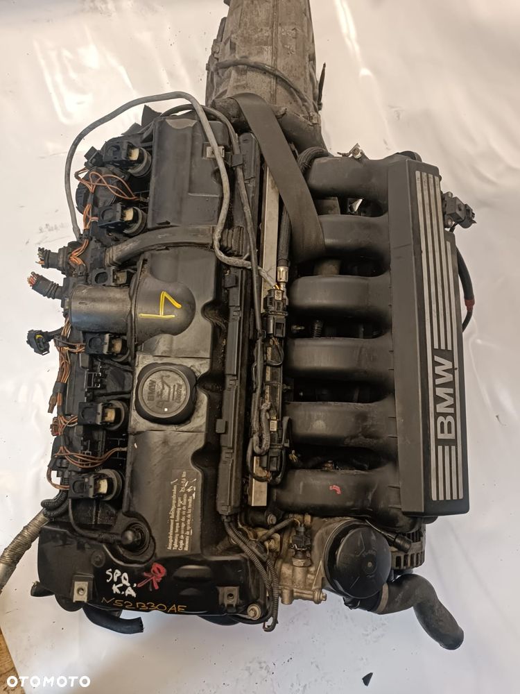 HURT SILNIKI Silnik BMW N52B30AE 3,0 E60 E90 330 530 kompletny *INNE SILNIKI SKRZYNIE* - 1