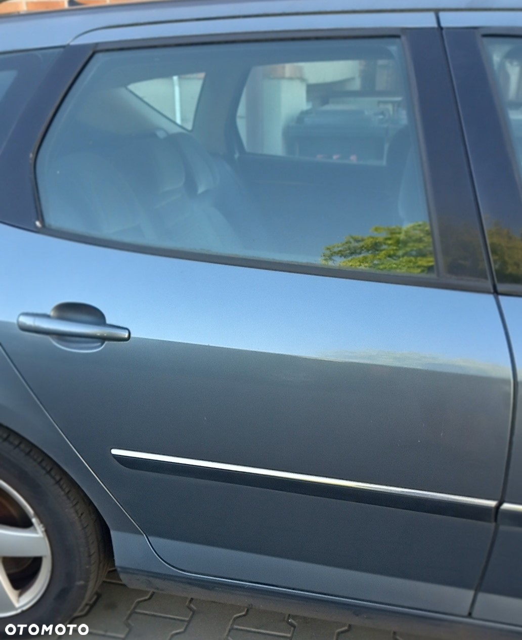 Peugeot 407 SW drzwi tyl tylne  lewe EZWD - 3