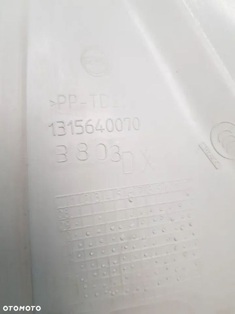 Osłona listwa słupka przedniego prawa Fiat ducato III Boxer Jumper 1315640070 - 8