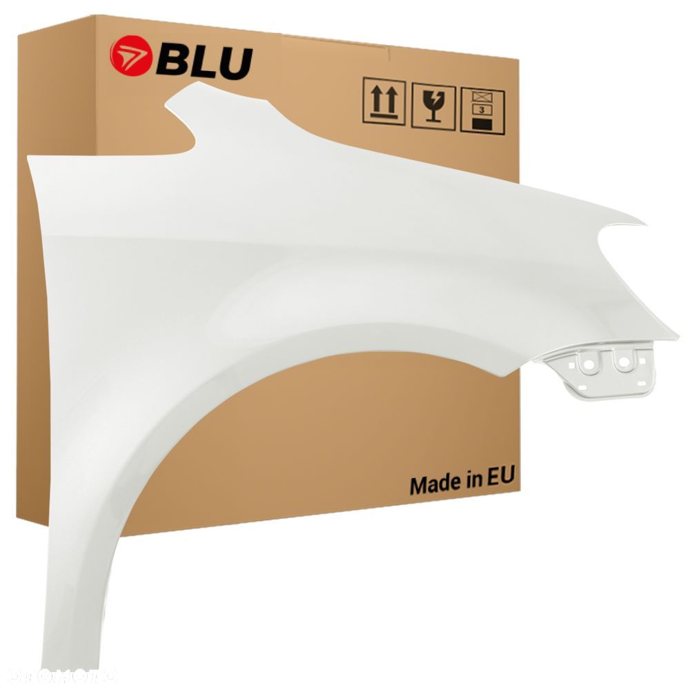 BLU Błotnik VW TOURAN 1T3 LB9A prawy biały 10-15 przód CandyWeiss