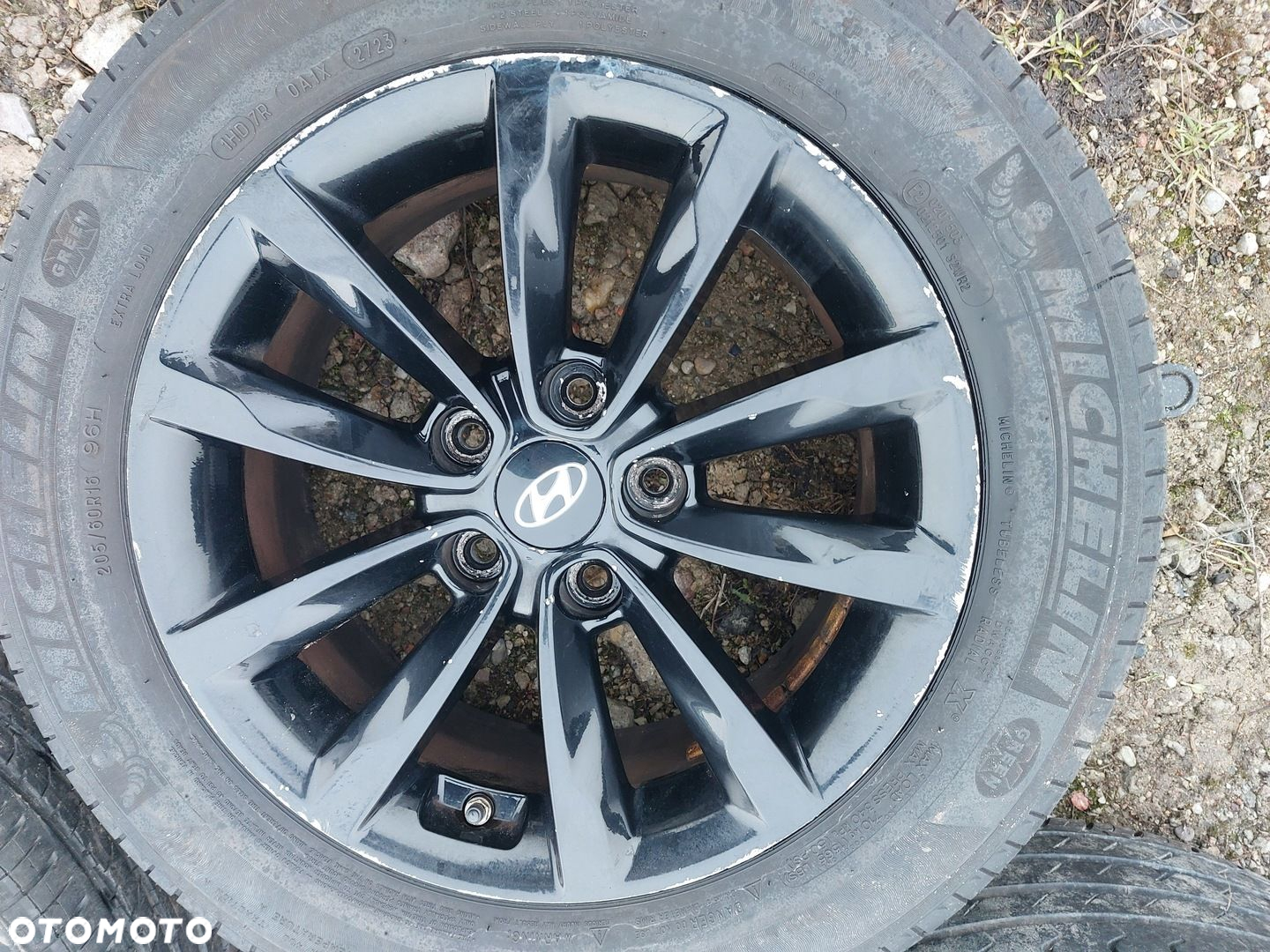 HYUNDAI I40 KOŁA 7Jx16 FELGI ALUMINIOWE Z OPONAMI - 2
