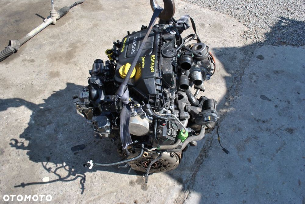 Silnik kompletny Qashqai 1.6 DCI R9MB405 - 4
