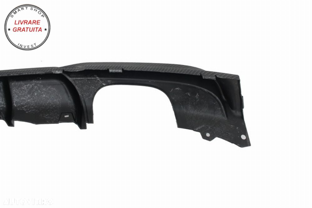 Difuzor Bara Spate Carbon Evacuare Stanga BMW Seria 3 F30 F31 (2011-up) M Performa- livrare gratuita - 8