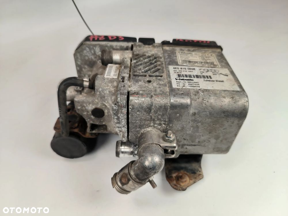 Ogrzewanie postojowe Webasto 4E0815069E  9001764C AUDI A8 - 6