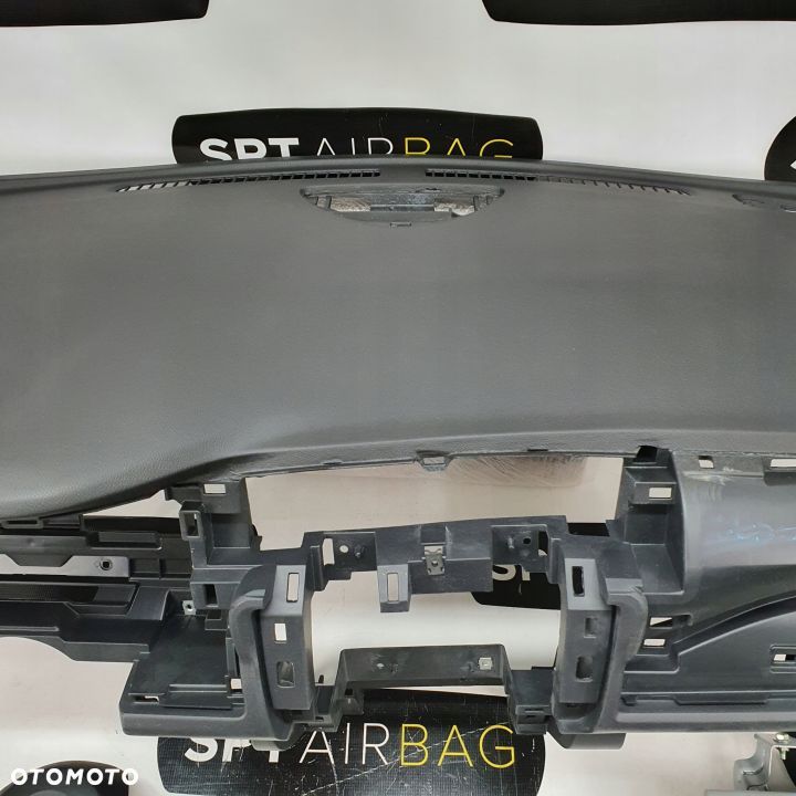 NISSAN LEAF 2 DESKA ROZDZIELCZA KONSOLA KOKPIT PULPIT PODUSZKI AIRBAG AIR BAG PASY KIT SET - 3