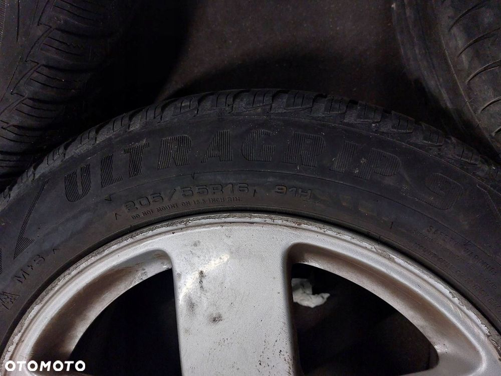 OPONY ZIMOWE 2 SZT 205/55R16 2014R GOODYEAR ULTRAGRIP 9 - 5