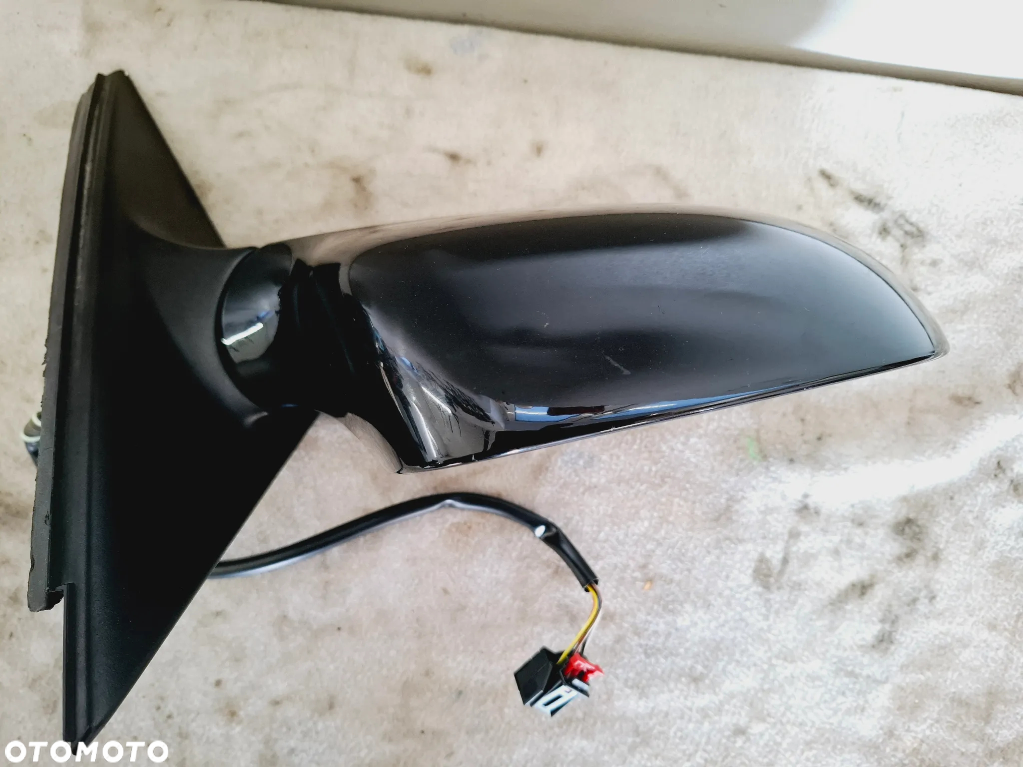 Lusterko Prawe LZ5A/LY9B Audi A4 B8 UK 6-Pin/Kabli - 12
