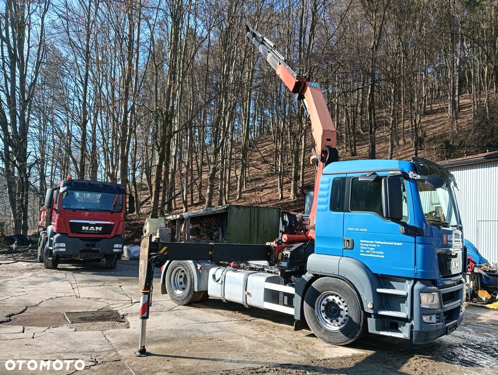 MAN TGS 18.400 + Palfinger PK 22002 | Żuraw 22tm | Pilot | 417tys km | Euro 5 | HDS | ciągnik siodłowy dźwig podnośnik - 5