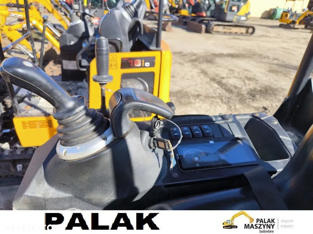JCB Mini koparka JCB 16C-1  , 2022 rok   OTWARTA - 13