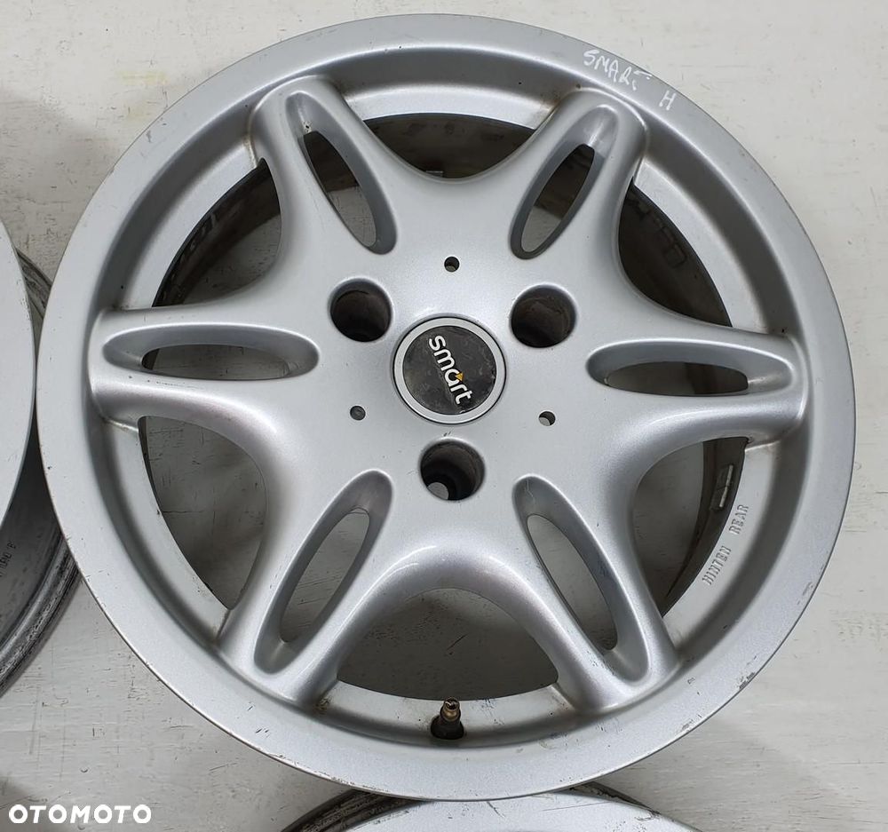 ALUFELGI FELGI 15 4J 5.5J 3X112 ET27 ET-1 SMART FORTWO 450 KOMPLET - 3