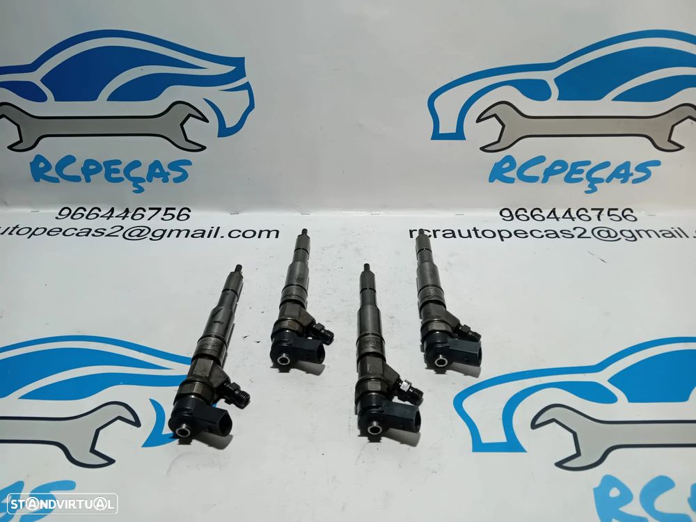 Conjunto 4 Injetores Bosch BMW M47N M57N2 118D 318D 325D 525D 7794435 0445110209 2003 - 2010 - 5
