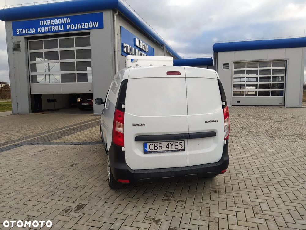 Dacia Dokker L2 Long Maxi Nowa Izoterma Chłodnia Mroźnia do lodów minus 20 stopni Carrier 220V PL na stoku - 8