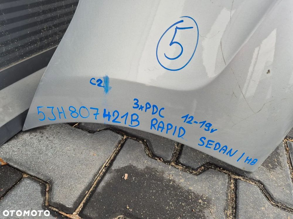 SKODA RAPID ZDERZAK PRZÓD / TYŁ - 29