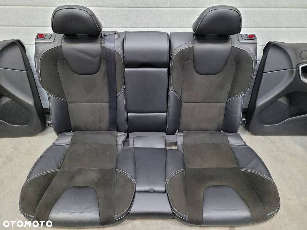 WNĘTRZE FOTELE KANAPA BOCZKI TUNEL KOMPLET PÓŁSKÓRA VOLVO V40 II EU - 5
