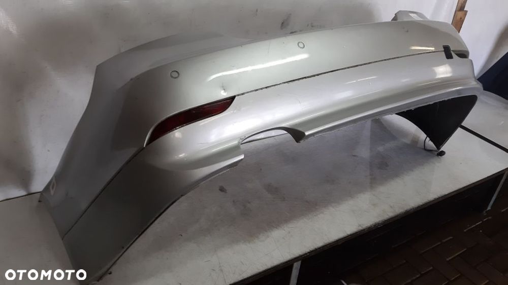* ZDERZAK TYŁ TYLNY DO BMW SERIA 5 E60 TITANSILBER SREBRNY PDC CZUJNIKI - 2