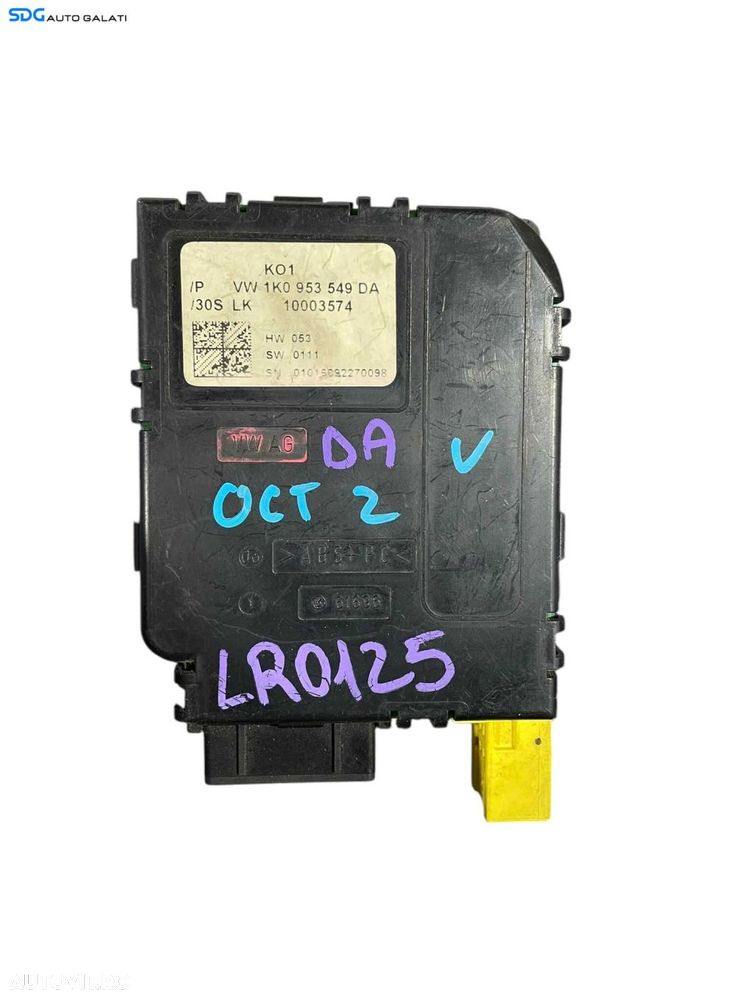 Calculator Modul Coloana Volan Volkswagen Golf 5 2004 - 2008 Cod 1K0953549DA [LR0125] - 1