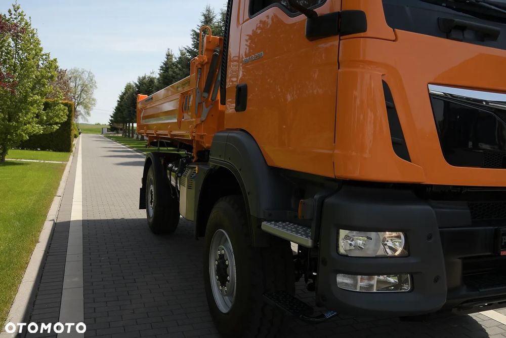 MAN 13.290///* 2021///* NOWY NIE UŻYWANY///* 4X4///* 3 STRONNY WYWROT///* MEILLER-KIPPER///* 14000KG///* STAN NOWY - 12