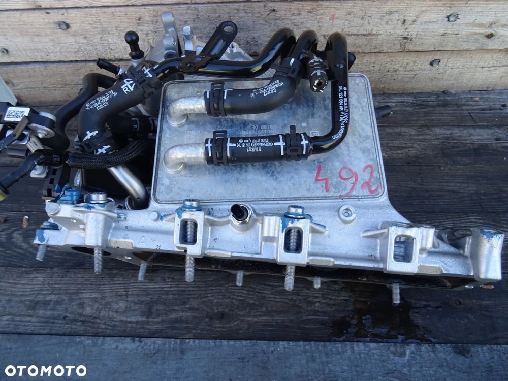 Kolektor ssący VW AUDI SKODA 2.0 TDI 04L129766BL przepustnica 04l128063AA - 2