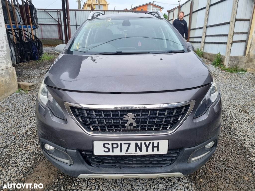 Oglinda stanga Peugeot 2008 Facelift 2016 - 2019 4 Usi Gri (1271) Rabatabile - 4