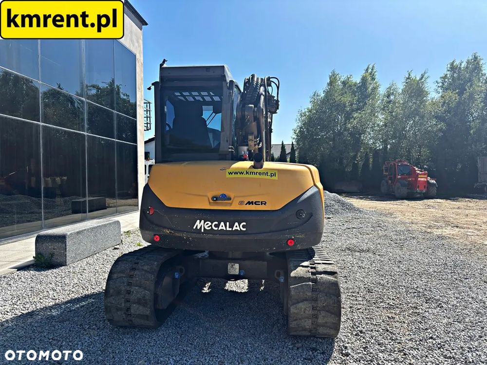 Mecalac 8 MCR MINI-KOPARKA 2018R | MECALAC 6 MCR, JCB 8065 8080 8085 85 Z VOLVO ECR 88, CAT 308, 307 , BOBCAT 80 KOMATSU PC 88 - 20