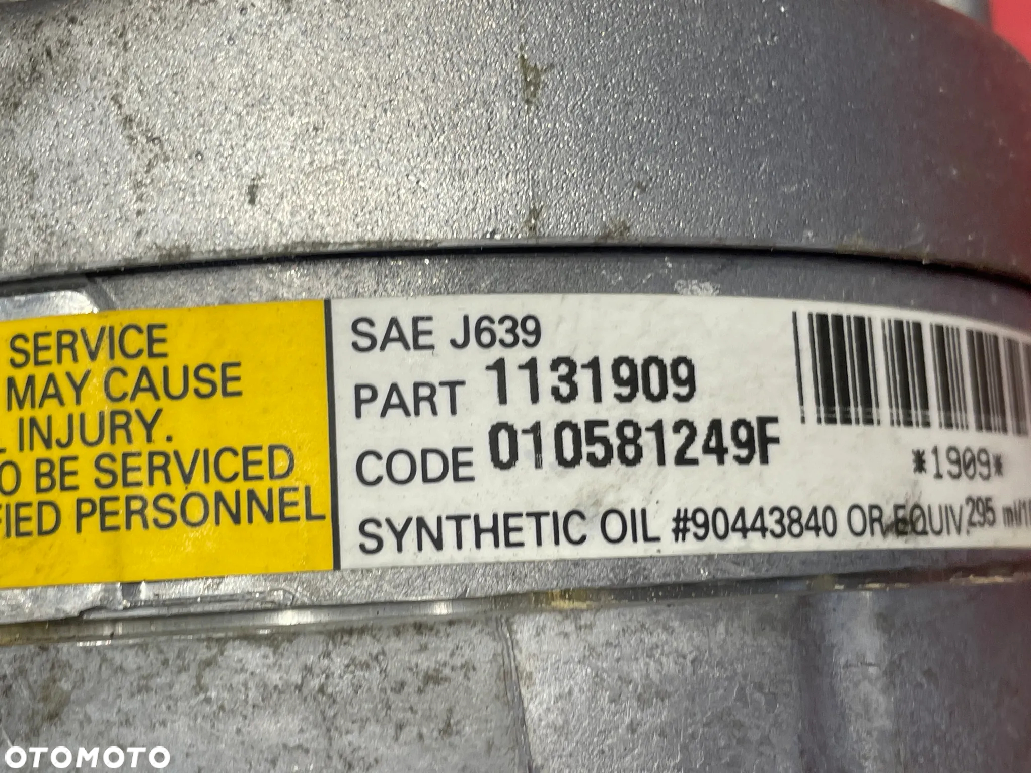 Sprężarka klimatyzacji OPEL VECTRA B 90443840 - 4