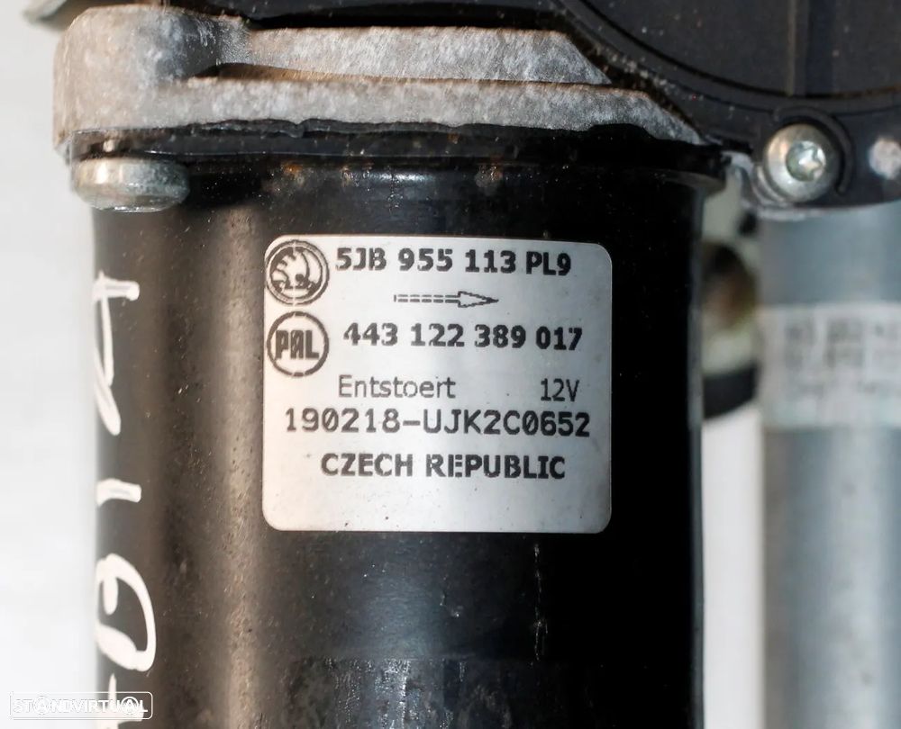 MOTOR LIMPA PARA-BRISAS SKODA FABIA - 4