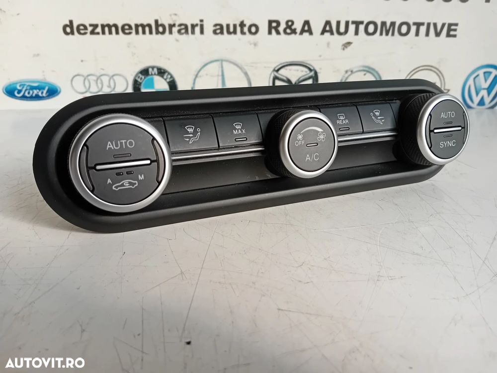 Panou Modul Comenzi Clima Climatronic Alfa Romeo Stelvio An 2017-2022 Volan Stanga - 3
