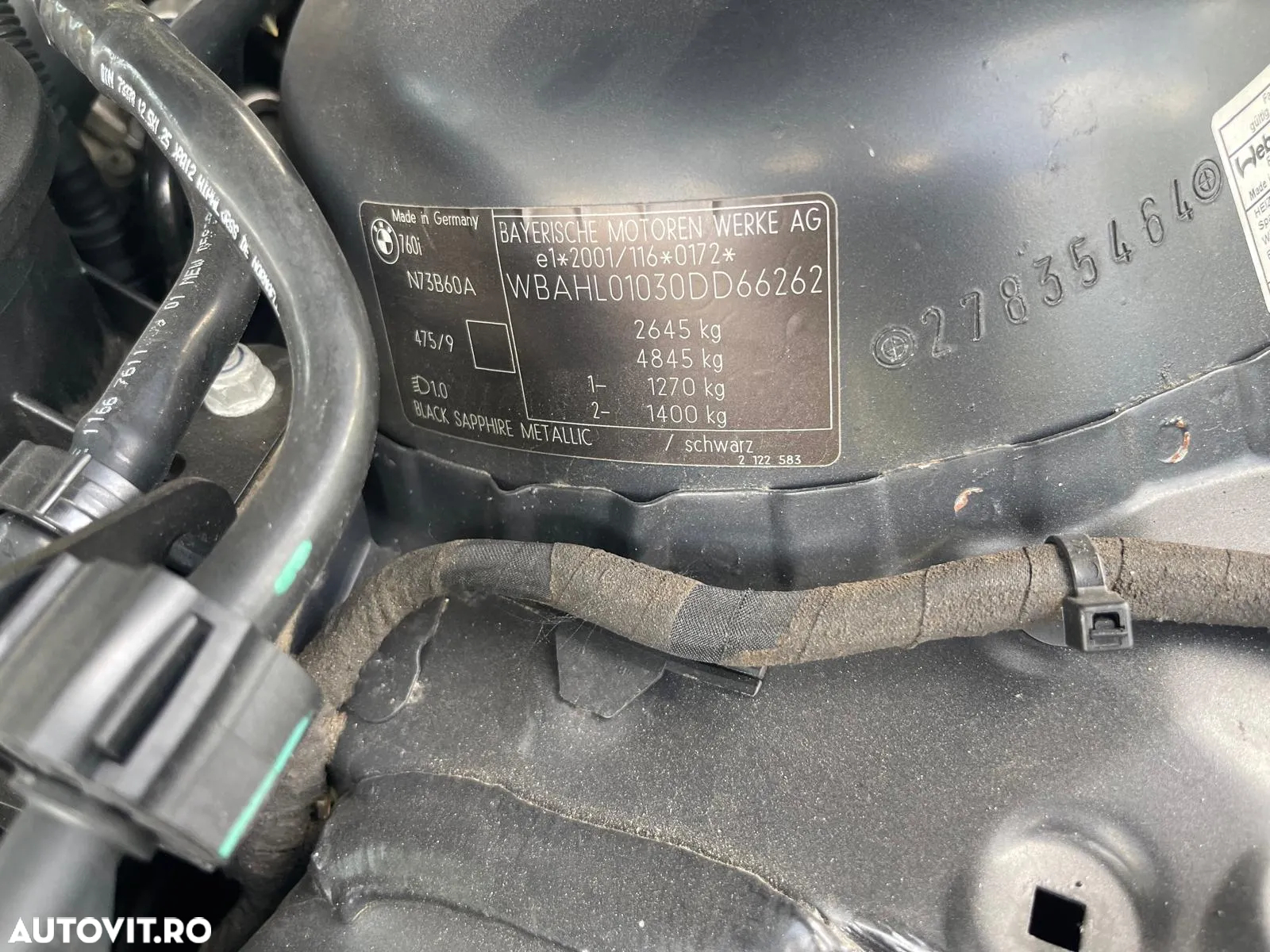 BMW Seria 7 760i A - 3
