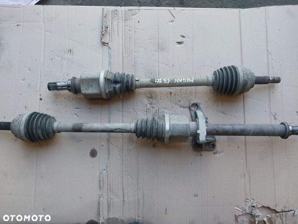 Półoś prawa lewa długa krótka przegłub wewnętrzny zewnętrzny podpora wieszak Renault Megane 2 Scenic II 1.5 DCI 02-08 1,9dci - 2