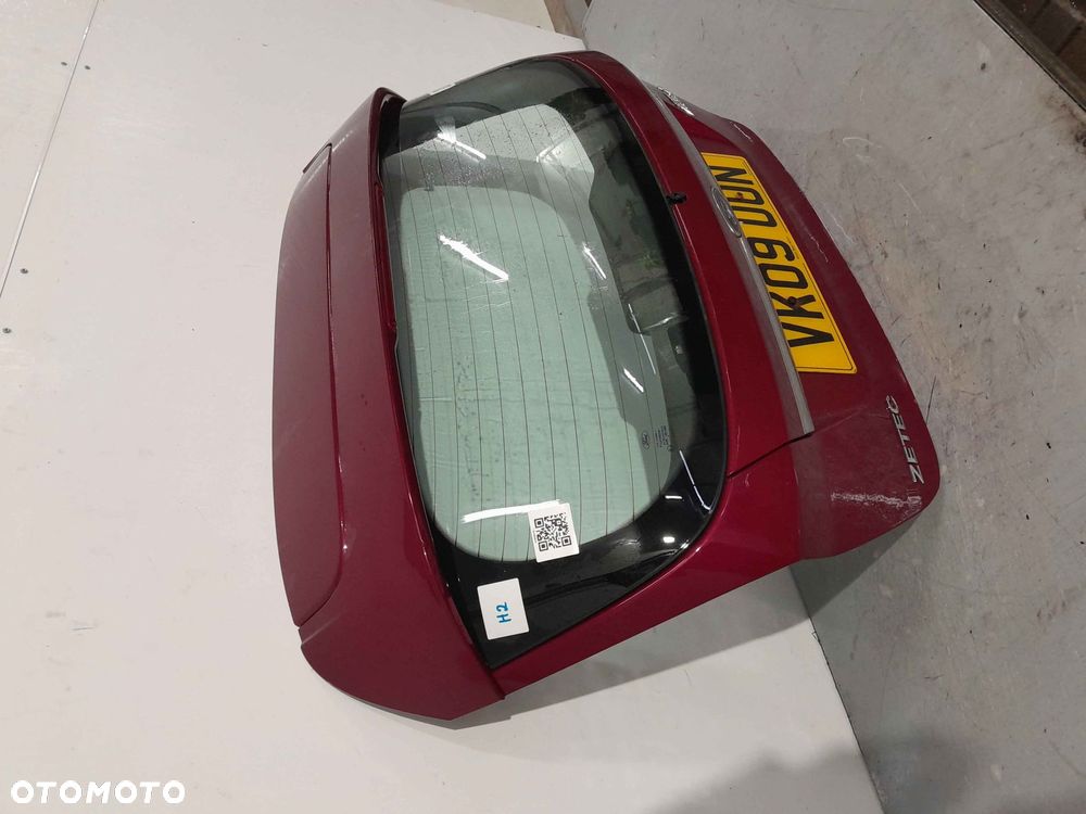 + KLAPA TYŁ TYLNA BAGAŻNIKA FORD FIESTA MK.7 7 VII M9 WIŚNIA WIŚNIOWY - 4